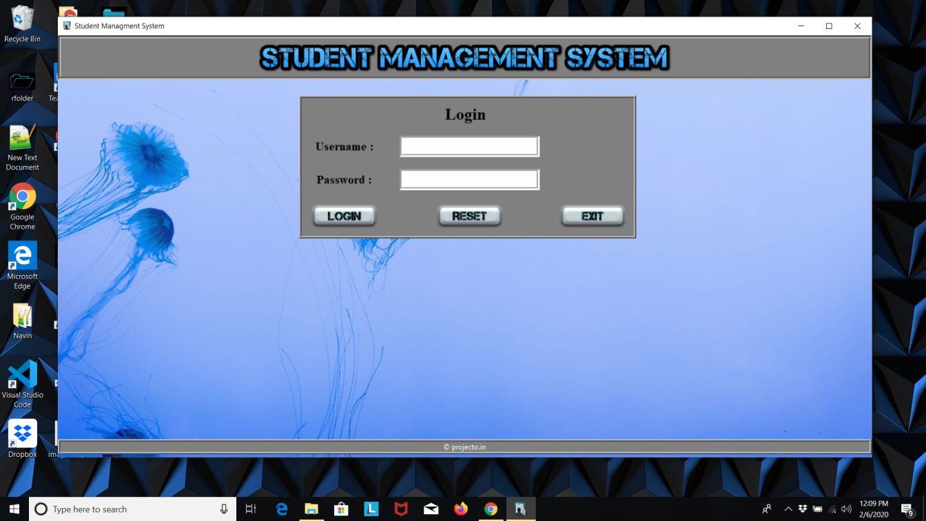 Student Record Management System in Python